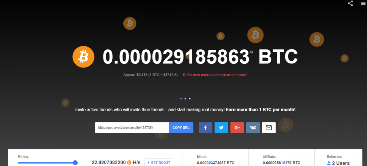 How To Earn Bitcoin For Fr!   ee Without Investing Using Cryptotab - 